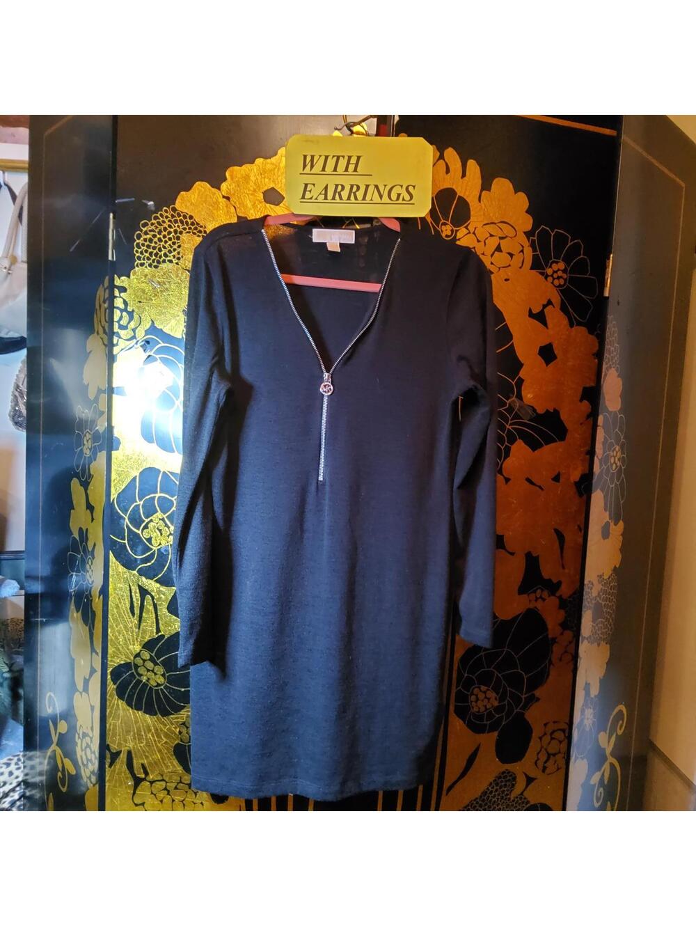 Large MK Dress & Eiffel Tower Earrings